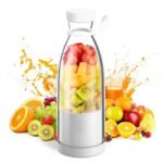 Mini Portable Juicer Blender – USB Rechargeable Fruit & Shake Maker (380ml)
