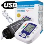 Medical Digital Arm Wrist Blood Pressure Monitor Tonometer - صورة 3