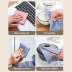 Disposable Compressed Towels – SoftTouch Microfiber Dishwashing Cloths - Image 2