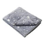 Magic Glow In The Dark Blanket – Star & Moon Luminous Plush Throw - صورة 3