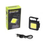 Portable COB USB Rechargeable Work Light – Mini Keychain Camping & Repair Lamp - Image 6