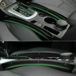 Vehicle Storage Box | Premium PU Leather Seat Catcher | Gap Filler Car Organizer| - صورة 13