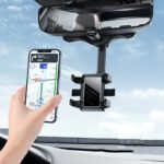Car Mirror Phone Holder 360°Rotatable - صورة 3
