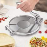 Manual Corn Tortilla Press – Aluminum Alloy Dough Maker - صورة 2