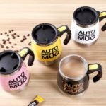 Automatic Self-Stirring Magnetic Mug – USB Rechargeable 400ml - صورة 3