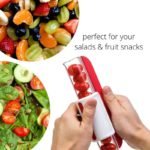 zip slicer cherry slicer fruit and vegetable - صورة 6