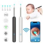 Wireless Smart Ear Cleaner Otoscope – 1296P HD Visual Ear Wax Removal Tool