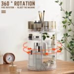 360 Rotating Makeup Organizer - صورة 5