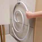 Round Spiral Quilt Sheets Hanger – Space-Saving Rotating Rack - صورة 6