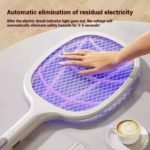 Electric Mosquito Swatter & Bug Zapper – USB Rechargeable 2-in-1 - Image 2