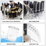 360 Rotating Makeup Organizer - صورة 8