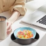 Stylish Double Layer Snack Storage Bowl Nut & Shell Dish - صورة 3