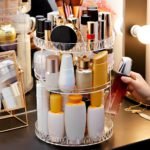 360 Rotating Makeup Organizer - صورة 2