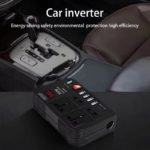Car Power Inverter – DC 12V to AC 220V Converter with 4 USB & 4 AC Outlets 300W - صورة 4