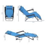 Outdoor Adjustable Folding Chair – Lightweight Zero Gravity Lounger for Camping, Beach & Pool - Image 5