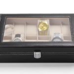 PU Leather Watch Box – 9 Slot Organizer - صورة 4