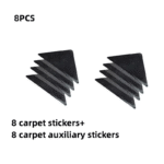 Ruggies Rug Grippers – Non-Slip Triangle Carpet Fixing Pads - Image 7