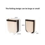 Folding Waste Bin Kitchen Cabinet Door - Image 15