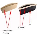 Vehicle Storage Box | Premium PU Leather Seat Catcher | Gap Filler Car Organizer| - صورة 22