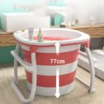 Portable Foldable Bath Tub – Adult & Child Household Round Bath Bucket - Image 5