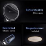 Magnetic Phone Holder Attached Cable Drop - صورة 7