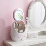 led beauty mirror cosmetic case - Image 9