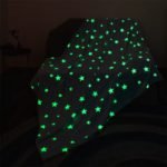 Magic Glow In The Dark Blanket – Star & Moon Luminous Plush Throw - صورة 12