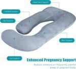 Medium Fiber J-shaped body Pregnancy Pillow - Image 6
