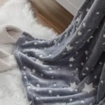 Magic Glow In The Dark Blanket – Star & Moon Luminous Plush Throw - صورة 13
