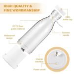 Mini Portable Juicer Blender – USB Rechargeable Fruit & Shake Maker (380ml) - صورة 3