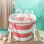 Portable Foldable Bath Tub – Adult & Child Household Round Bath Bucket - Image 6