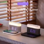 Digital Alarm Clock with 15W Wireless Charger & Night Light - Image 6