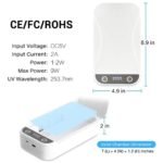 Multifunction Mobile Phone UV Light Sterilizing Box with Wireless Charging - Image 6