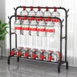 Closet Organizer Coat Rack Stand – Sturdy Carbon Steel Clothes & Shoe Organizer with Hooks - Image 8