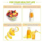Mini Portable Juicer Blender – USB Rechargeable Fruit & Shake Maker (380ml) - صورة 6