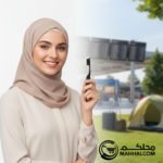 Black Travel Folding Toothbrush - صورة 4