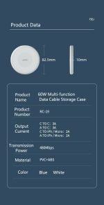 Multifunctional Portable Digital Storage Box - صورة 6