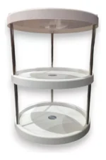 Rotating Storage Rack Shelves Kitchen Organizer