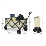 Garden Cart Foldable Wagon - Image 3