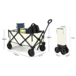 Garden Cart Foldable Wagon - Image 7