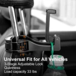 Car Hooks with Phone Holder 2 In 1 - صورة 7