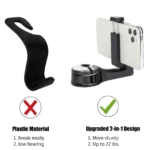 Car Hooks with Phone Holder 2 In 1 - صورة 5