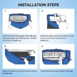 Air Conditioning Cleaning Waterproof Cover Bag - صورة 3