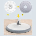 Spin floor mop - صورة 12
