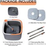 Flat Mop and Buckets Set - صورة 7