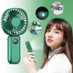 Portable Hand Fan LED - صورة 2