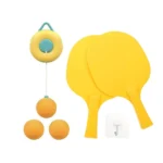 Ping Pong Playing Set with Hangable Ball - صورة 2