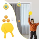 Ping Pong Playing Set with Hangable Ball
