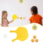 Ping Pong Playing Set with Hangable Ball - صورة 4