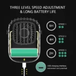 Portable Rechargeable Neck Fan - Image 7